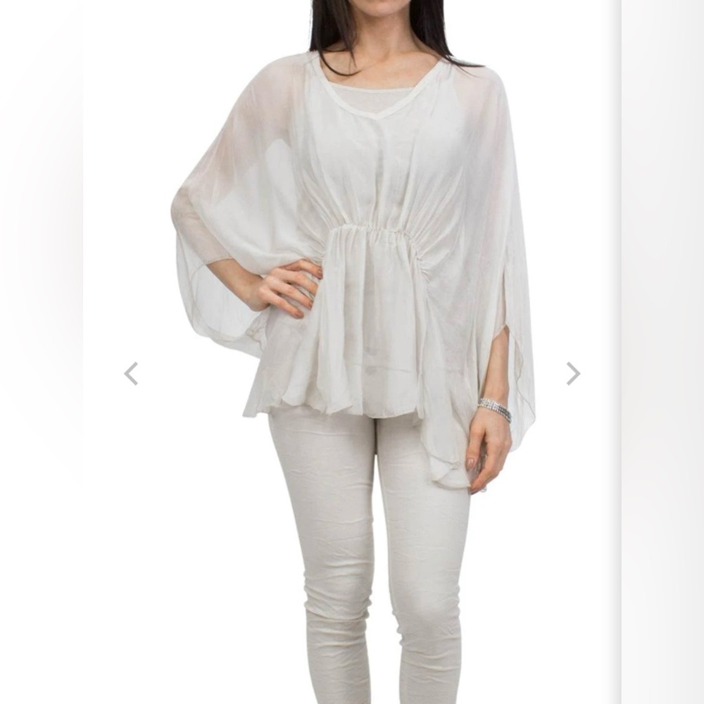 Chic White Women's Blouse